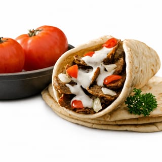 Lamb Gyro on Pita