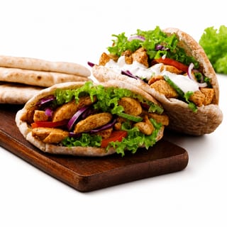 Chicken Gyro on Pita