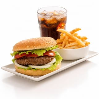 Beef Burger Combo