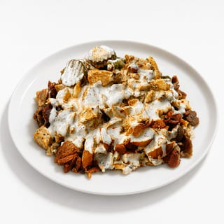 Chicken Lamb Mix with Rice Platter