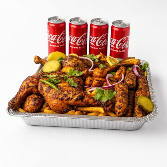 Grilled Family Box (Serves 4–6).