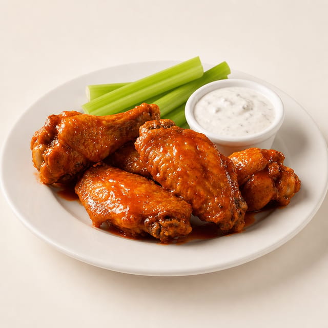 Hot Chicken Wings.