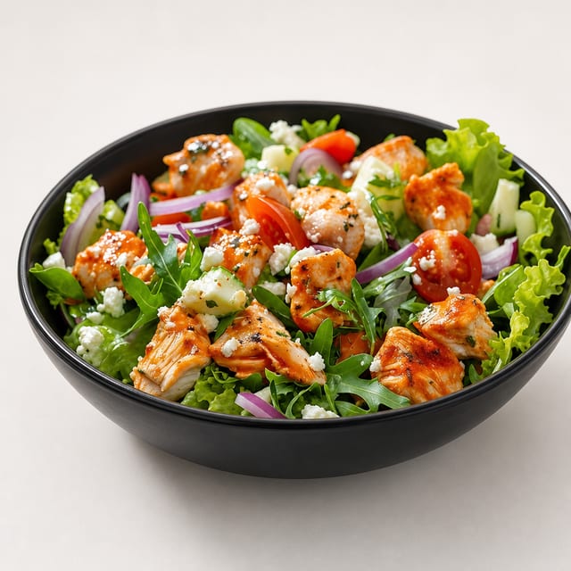 Gyro with Salad.