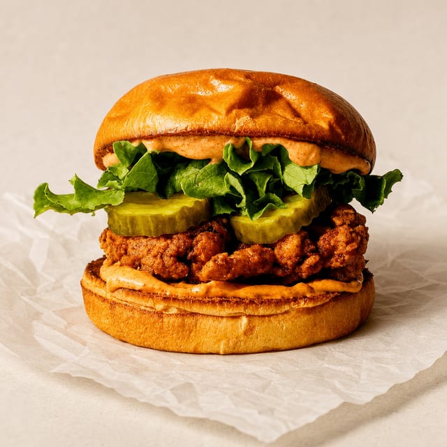 Chicken Burger.