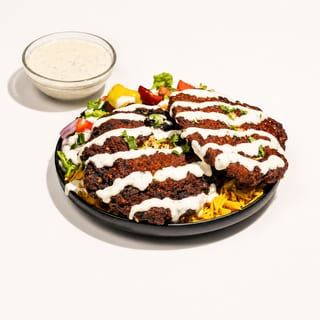 Chapli Kabab with Rice