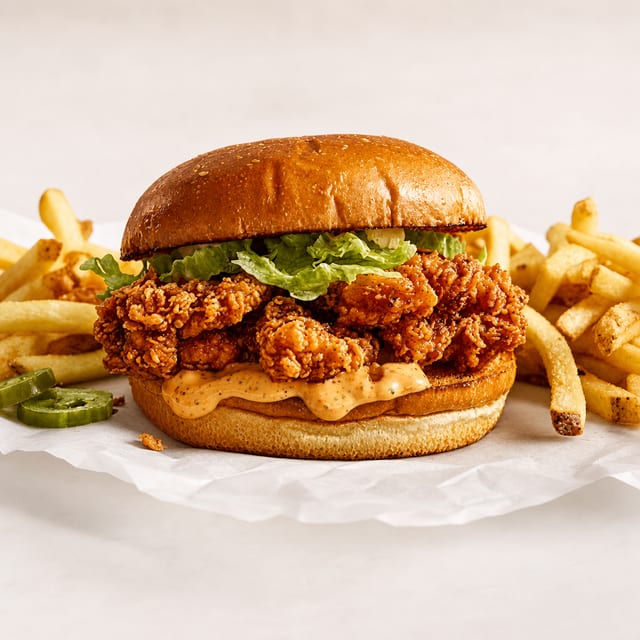 Spicy Chicken Sandwich.