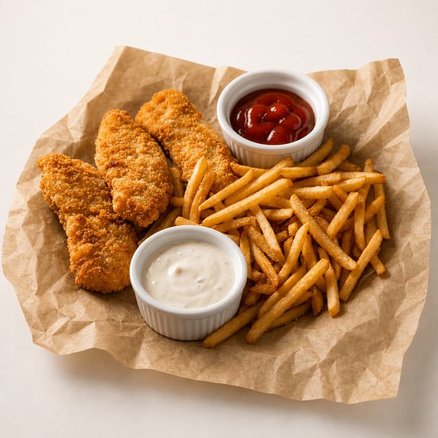 Tilapia Fish with Fries.