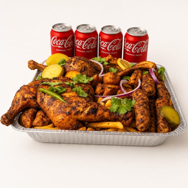Grilled Family Box (Serves 4–6).