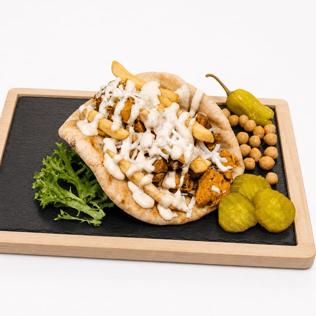 Chicken Cheese Pita.