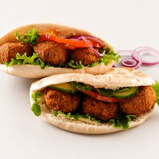 Falafel on Pita