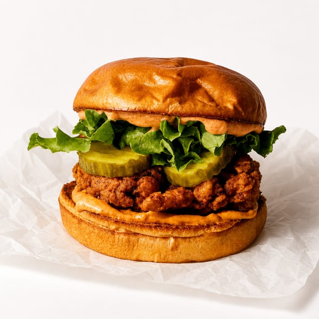 Chicken Burger.