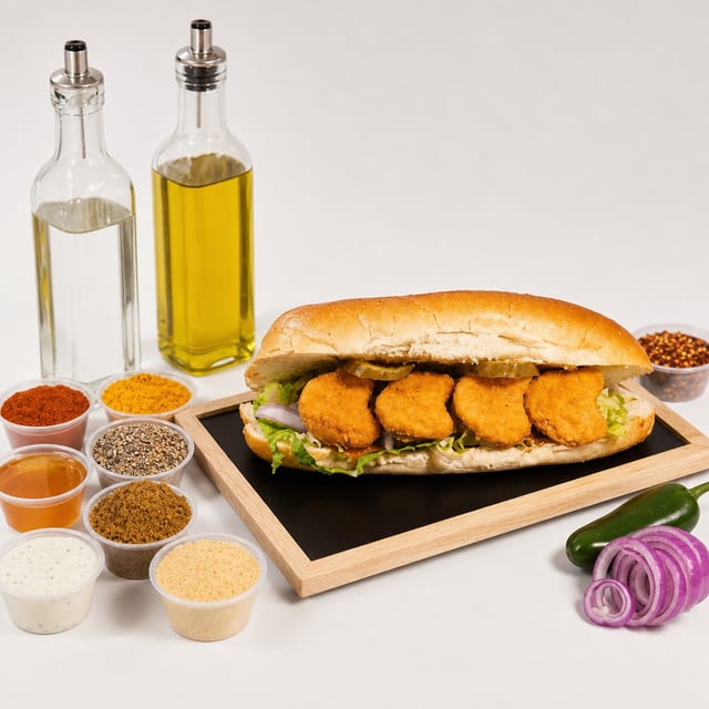 Hoagie with Nuggets.