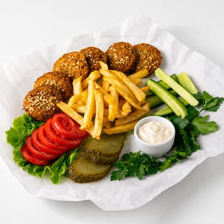 Falafel with Fries