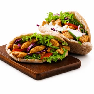 Chicken Gyro on Pita