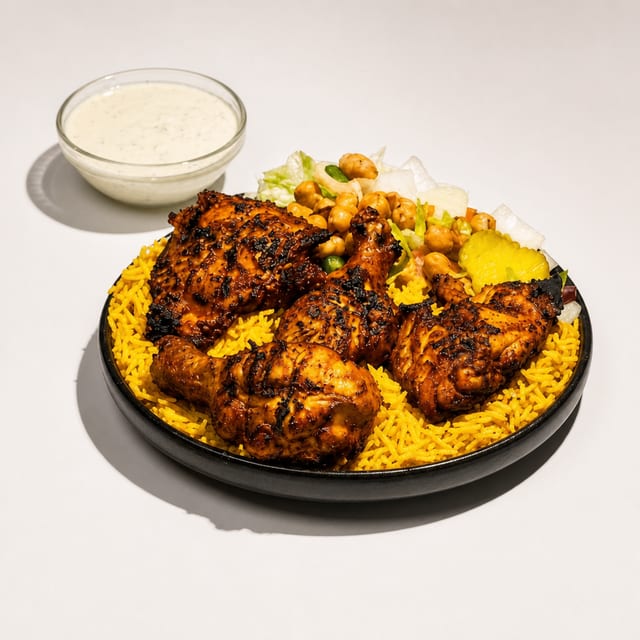 Chicken Tikka with Rice.