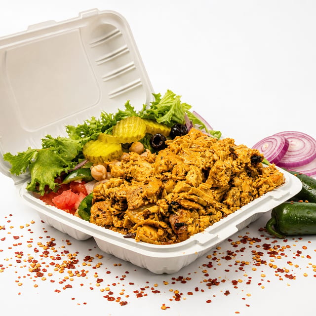 Kids Chicken or Lamb over Rice.