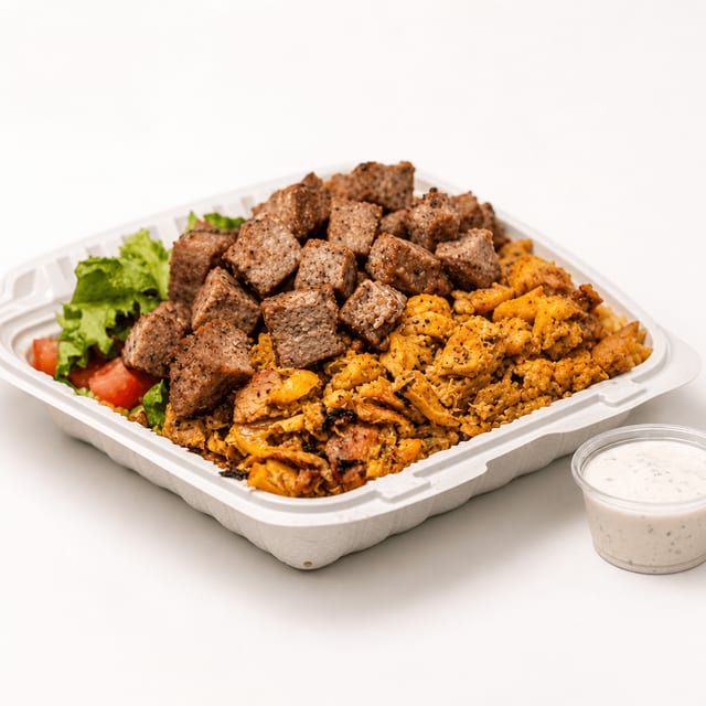 Mix Gyro over Rice.