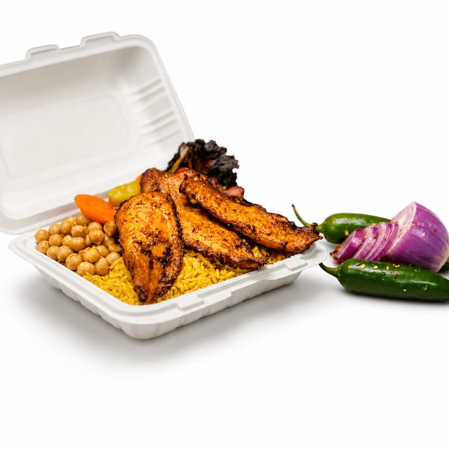 Tilapia Fish with Rice.