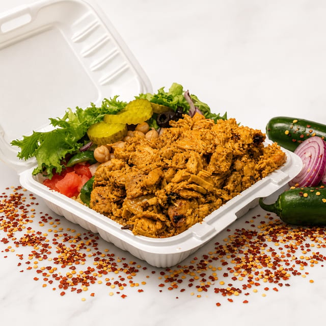 Kids Chicken or Lamb over Rice.