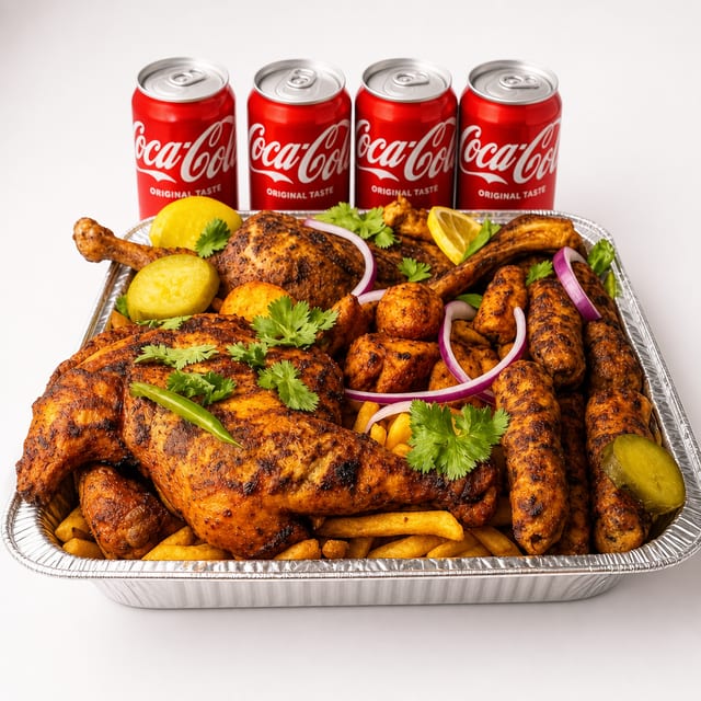 Grilled Family Box (Serves 4–6).