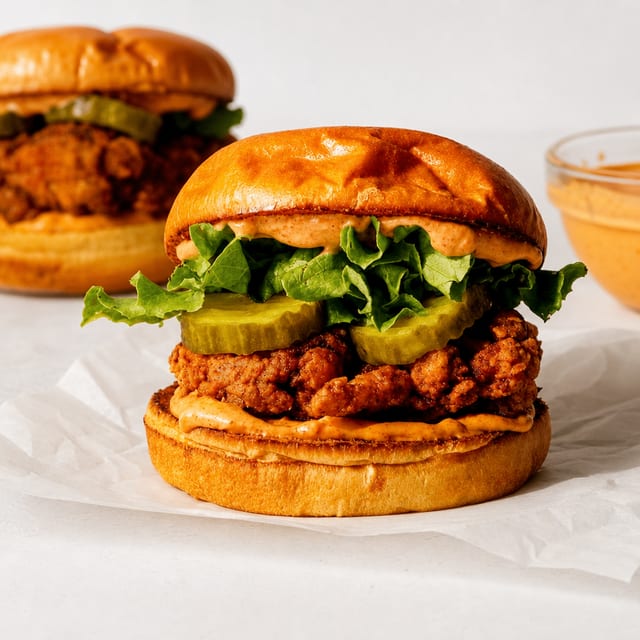 Chicken Burger.