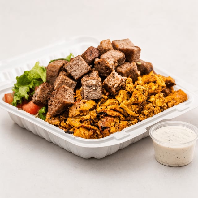 Mix Gyro over Rice.