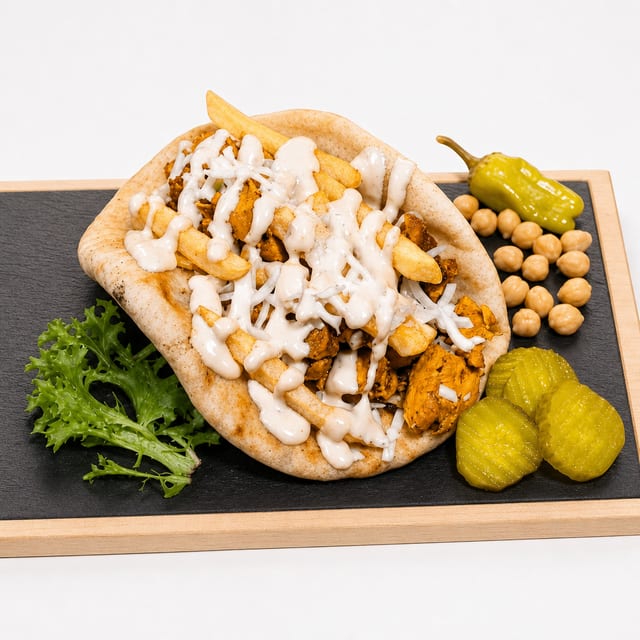 Chicken Cheese Pita.