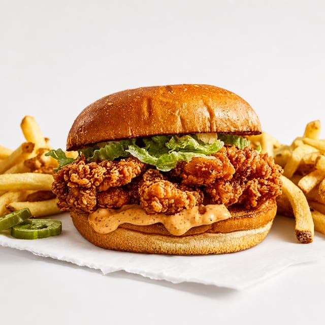 Spicy Chicken Sandwich.