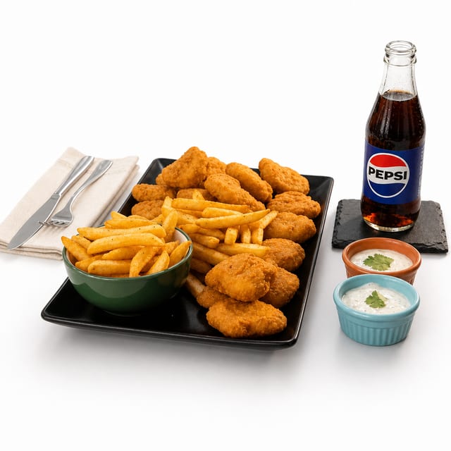 Kids Chicken Nugget Combo.